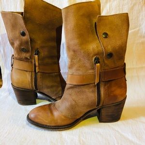 SixtySeven Leather Boots - Made in Spain